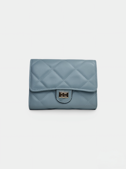 Set Acolchado Chic Azul