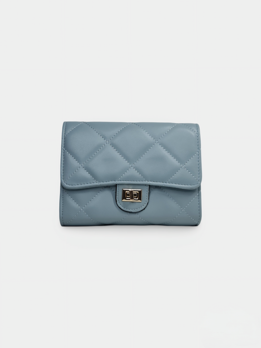 Set Acolchado Chic Azul